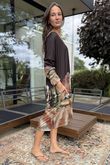 Made in Italy Ezra T Shirt Midi Dress Tuscan